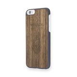 Woodstache beschermhoes voor iPhone 6/6S walnoot