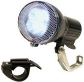 Dyto Fietsvoorlicht - 4 led's - Zwart