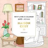 Maison cosy: Petit livre à colorier anti-stress