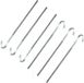 Pat Europe B.V. Rotspennen - 30x - Tentharingen - Halfrond - 22 cm - Metaal - Zilver