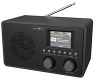 Reflexion DAB+ digitale radio met Bluetooth 5.0, USB, AUX-in, FM, zwart | HRA1824DAB+/B