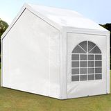 TOOLPORT Partytent 4x2 m Wit