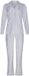 Pastunette Blue Fog Pyjama Flanel/Fleece Lange Mouw Gestreept Blauw/Wit Vrouwen Maat 50