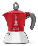 Bialetti Moka Induction - 2 Cup - Red