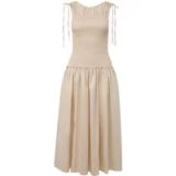 COMMA Jurk beige