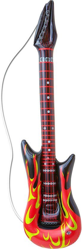 Finidi Opblaasbare rockstar gitaar
