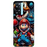 Maniacase Hoesje Oppo A57 4G Super Mario Bros Film
