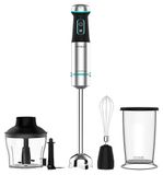 Merkloos Icecat Staafmixer mixer handmixer - 1200 W - XL - Zwart
