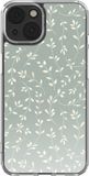 imoshion Design hoesje voor de Apple iPhone 14 - Smoke Green Flowers