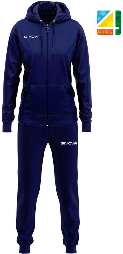 Givova Lady Trainingspak Blauw M Vrouw
