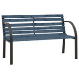 VidaXL Kindertuinbank 81 cm Chinees Vurenhout Grijs