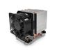 Dynatron N6 CPU-koeler 8 cm Aluminium, Zwart, Koper