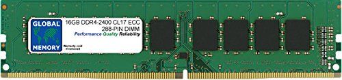 GLOBAL MEMORY 16GB DDR4 2400MHz PC4-19200 288-PIN ECC DIMM (UDIMM)