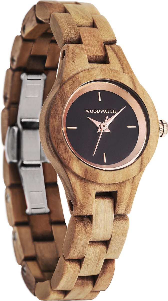 WoodWatch De officiÃ«le Lily Houten horloge dames