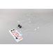 LOSI 1/5 transparante body set met stickervel: DBXL-E