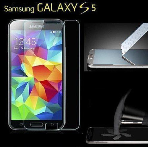 - Tempered Glas Screenprotector Samsung Galaxy S5