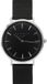 Fashion Favorite Navarra Fashion Favorite Silver / Black Mesh 2.0 Horloge Zilverkleurig & Zwart Mesh band Luxe Giftset/Cadeauset