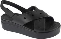 Crocs Brooklyn 4u sandalen met klittenband en gekruiste bandjes
