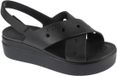 Crocs Brooklyn 4u sandalen met klittenband en gekruiste bandjes