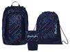 Satch sac à dos d'école AIR Purple Laser, 3 pièces, collection 25/26