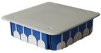 BLM BLM BLI690184 aansluitdoos, waterdicht, 180 x 180 x 50 cm, met deksel, blauw