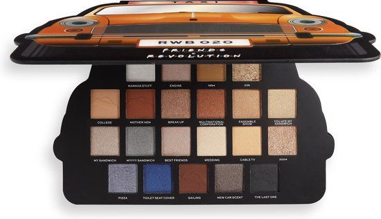 Makeup Revolution X Friends - Take A Drive Palette - Eyeshadow Palette - 25g