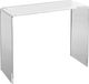 Vevor Table d'appoint en forme de U Acrylique transparent