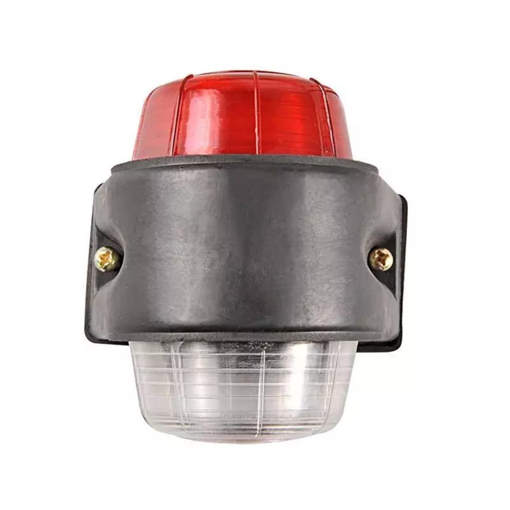 ProPlus breedtelicht rood/wit 67 x 78 mm plat in blister