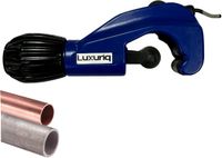Luxuriq Pijpsnijder met Ontbramer – Snijbereik 3-35 mm – Buizenknipper voor Staal, Koper, Messing & Kunststof