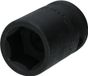 BRILLIANT TOOLS 1/2" krachtdop zeskant 17 mm kort - BT022639