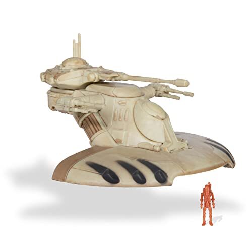 Star Wars SWJ0024 AAT Tank (Geonosis), officieel 12,5 cm voertuig en figuren