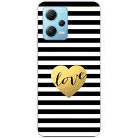 Xiaomi Siliconen hoesjes compatibel met Xiaomi Redmi Note 12 5G, Xiaomi Poco X5 Love kleurrijk