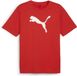 Puma teamRISE Logo Cotton Shirt Senior Rood Wit L