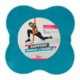 upfit - Yoga-ondersteuning, yoga-pad voor knieën en polsen - Antislip - Lichtgewicht: 100g - Afmetingen: 20x20cm - Hulp bij yogahoudingen - Beperkt het gevoel van pijn