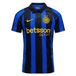 Nike Inter Milan 2026/27 Match Home Authentic Football Shirt pour Homme, Lyon Blue/Black/University Gold, II2736-409, S