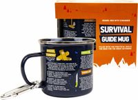 Gift Republic Emaille Mok - Survival