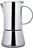 Ibili Machine à expresso Essential, 6 tasses, 300 ml, Acier inoxydable, Induction