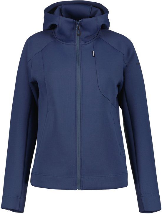 ICEPEAK - bunnell - Fleece sweater met rits dames - Blauw - XXL