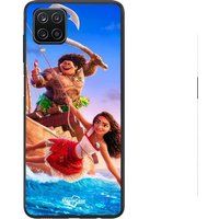 Maniacase Beschermhoes Samsung Galaxy A12 Vaiana Maui Disney anime