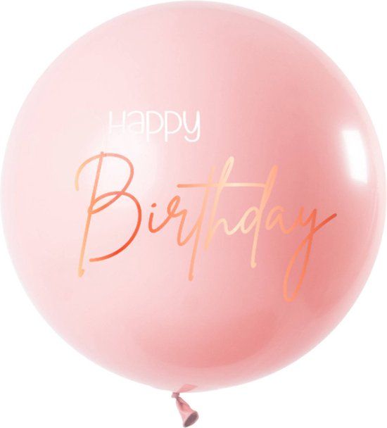 Folat Ballon Elegant Lush Blush XL - 80cm