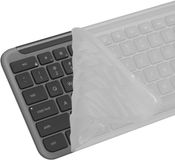 kwmobile Keyboard Cover Compatible with Logitech MK950 / K950 - Keyboard Cover US English QWERTY - Transparent