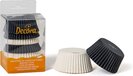 Decora 0339748 Cupcake/Muffin Cups - Black/White - 75 Pieces