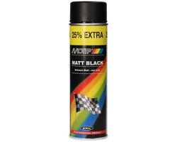 Motip Spray 500ml Auto Mat Zwart - 8711347040063