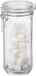 Bormioli Rocco Voorraad/weck pot - glas - transparant - 21 x 10 cm - 1 L