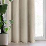 Eurofirany 459353 gordijn & overgordijn, Beige, Polyester, Zeilring, 1400 mm x 2500 mm
