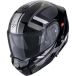 Scorpion EXO-930 Evo Ardens Zwart Paars Zilver Systeemhelm Maat XS