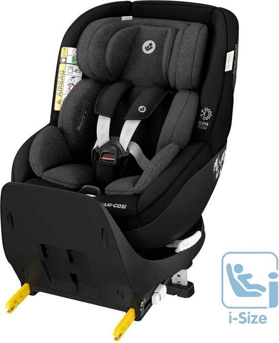 Maxi-Cosi Mica Pro Eco I-Size Autostoeltje Authentic Black zwart
