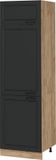 Vicco R-Line Koelkast ombouwkast – 60 cm Antraciet landhuis