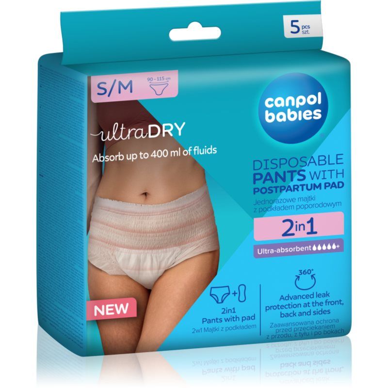 Canpol babies Pants With Postpartum Pad