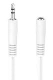PureLink 3.5mm M/F 10m audio kabel Wit